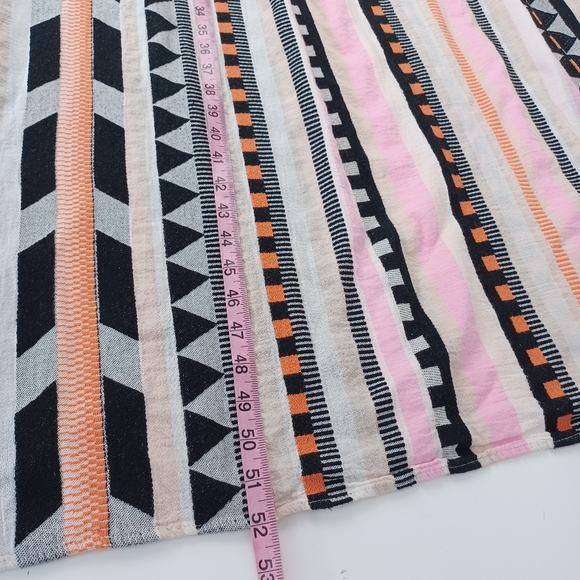 Anthropologe Devotion Twins Long Sleeve Dress Size M Women Boho Cotton Pockets - Picture 12 of 14